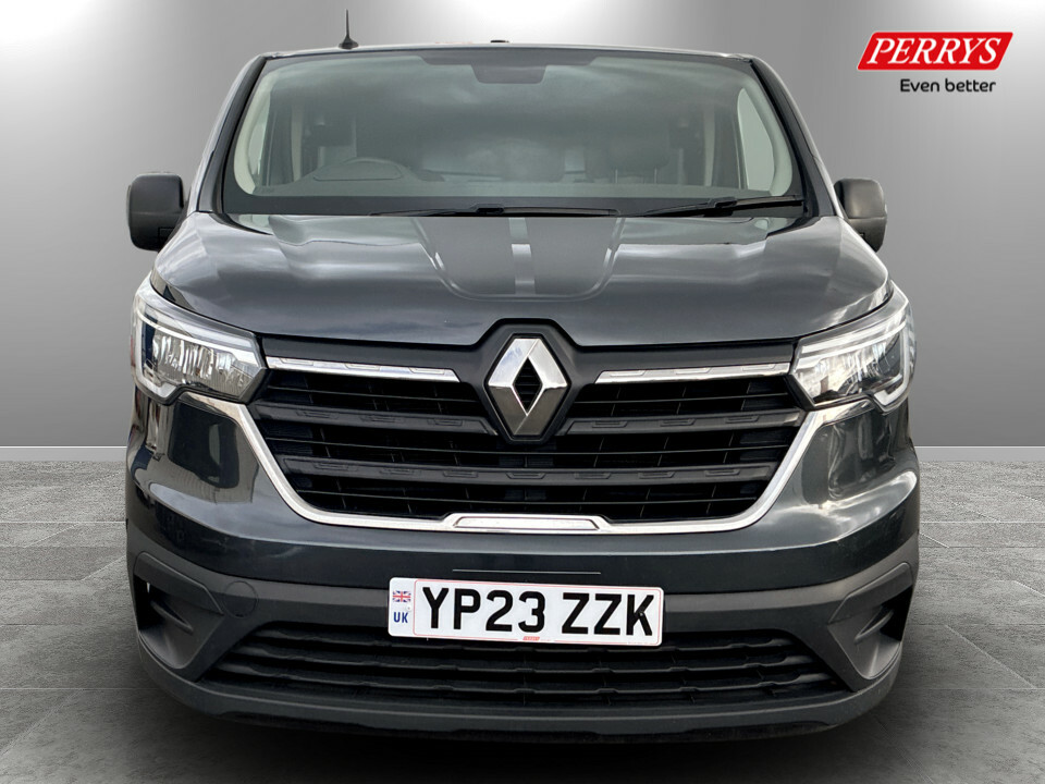 Renault Trafic Sl28 Blue Dci 130 Business Van YP23ZZK Grey #2