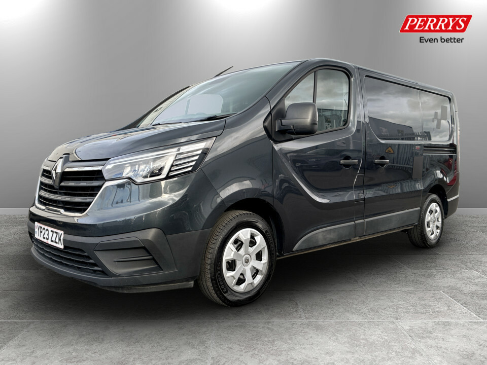 Renault Trafic Sl28 Blue Dci 130 Business Van YP23ZZK Grey #3