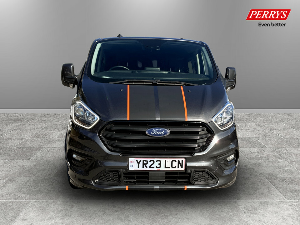 Ford Transit Custom 2.0 Ecoblue 170Ps Low Roof Dcab Sport Van YR23LCN Grey #2