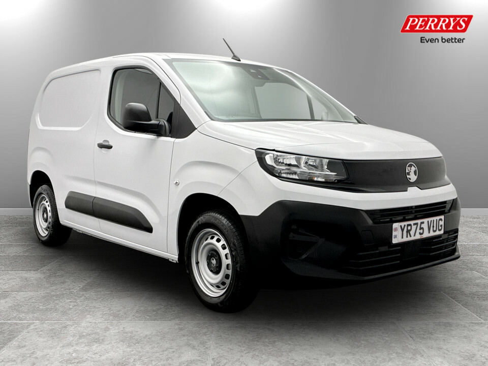 Vauxhall Combo 1.5 Turbo D 100 Prime H1 Van Reduced Payload White