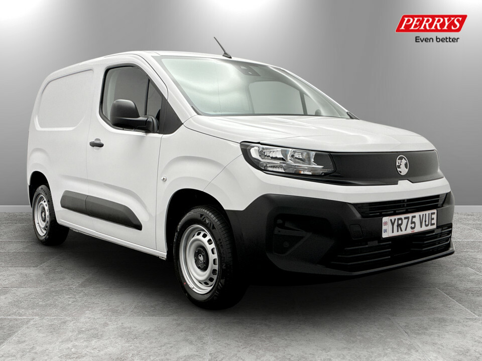 Vauxhall Combo 1.5 Turbo D 100 Prime H1 Van Reduced Payload White