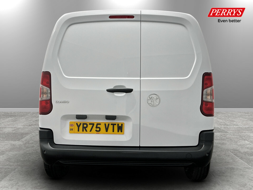 Vauxhall Combo 1.5 Turbo D 100 Prime H1 Van Reduced Payload White #6