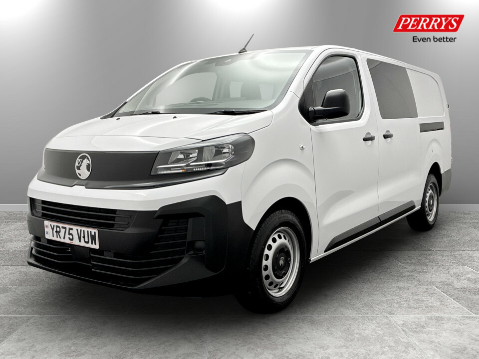 Vauxhall Vivaro 2.0 Turbo D 145 Prime H1 Double Cab White #3