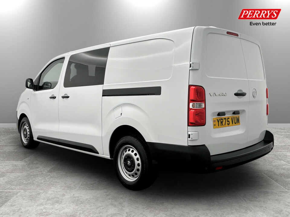 Vauxhall Vivaro 2.0 Turbo D 145 Prime H1 Double Cab White #5