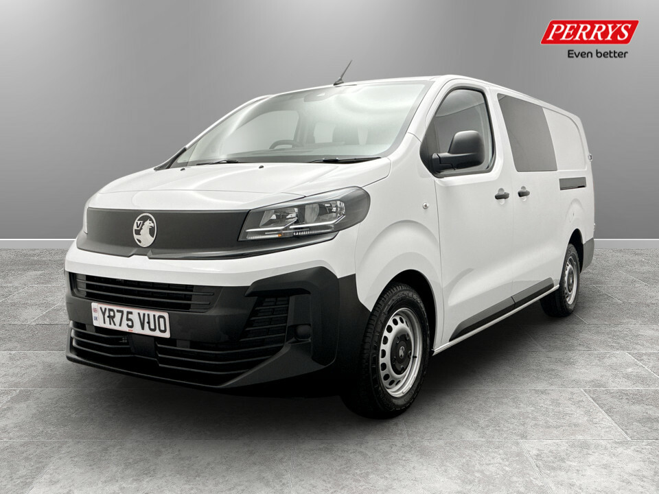 Vauxhall Vivaro 2.0 Turbo D 145 Prime H1 Double Cab White #3