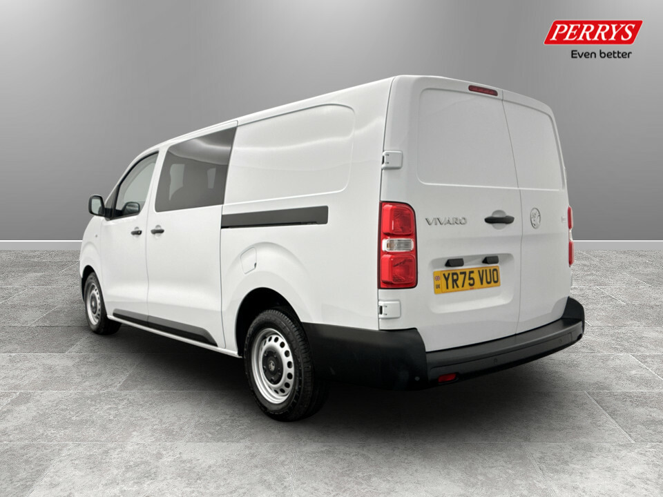 Vauxhall Vivaro 2.0 Turbo D 145 Prime H1 Double Cab White #5