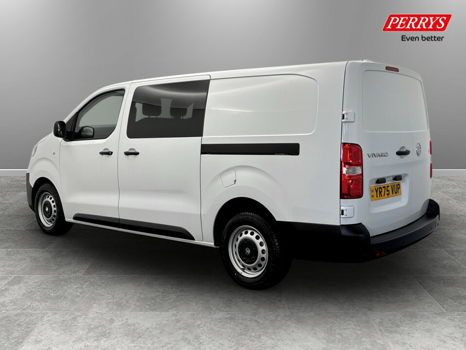 Vauxhall Vivaro 2.0 Turbo D 145 Prime H1 Double Cab White #5