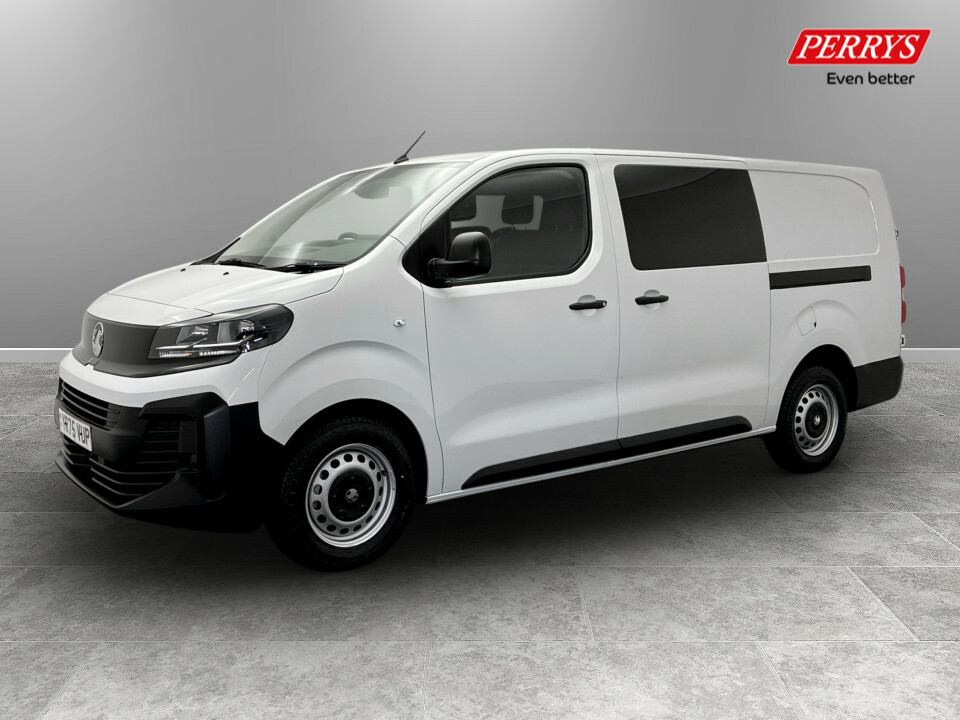 Vauxhall Vivaro 2.0 Turbo D 145 Prime H1 Double Cab White #3