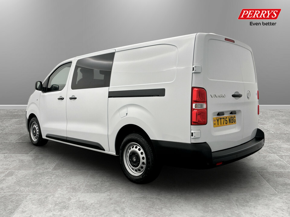 Vauxhall Vivaro 2.0 Turbo D 145 Prime H1 Double Cab White #5