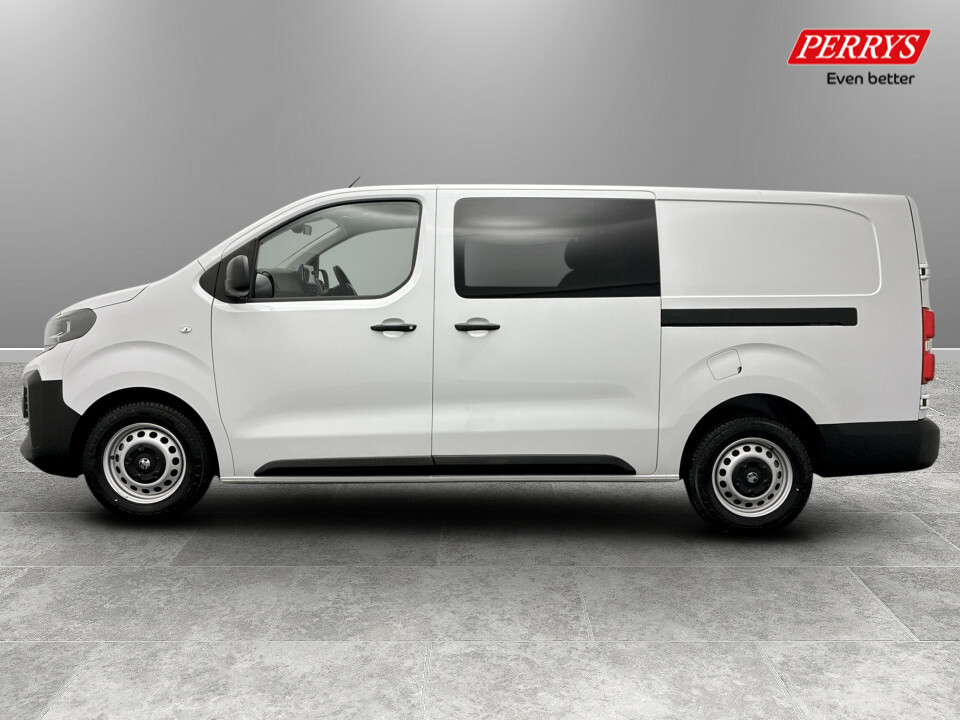 Vauxhall Vivaro 2.0 Turbo D 145 Prime H1 Double Cab YR75VUT White #4