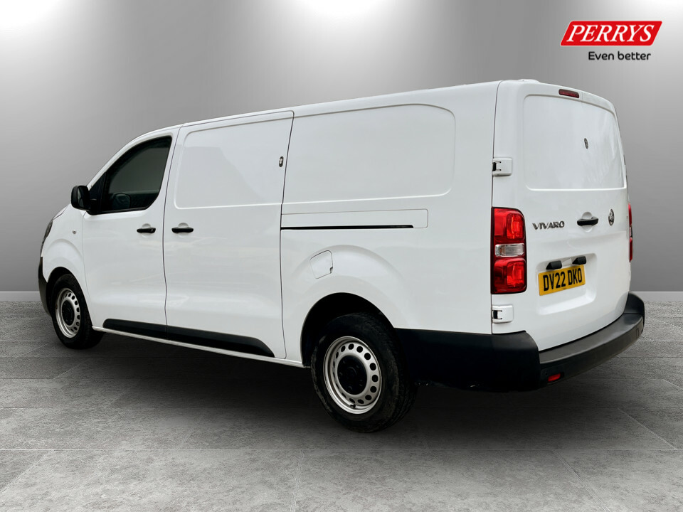 Vauxhall Vivaro 2900 1.5D 100Ps Dynamic H1 Van DV22DKO White #5