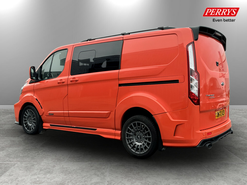 Ford Transit Custom 2.0 Ecoblue 170Ps Low Roof Dcab Limited Van OW72AEV Orange #5