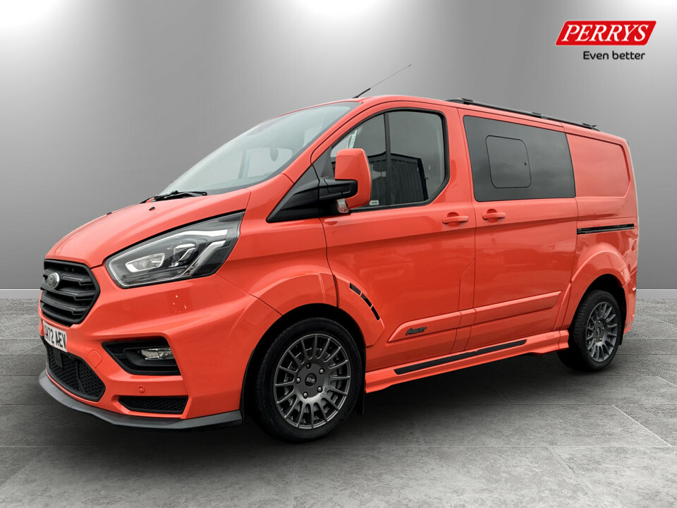 Ford Transit Custom 2.0 Ecoblue 170Ps Low Roof Dcab Limited Van OW72AEV Orange #3