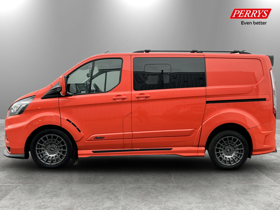 Ford Transit Custom 2.0 Ecoblue 170Ps Low Roof Dcab Limited Van OW72AEV Orange #4