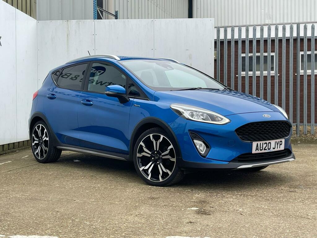 Ford Fiesta 1.0T Ecoboost Active X Edition Euro 6 S S 5 AU20JYP Blue #2