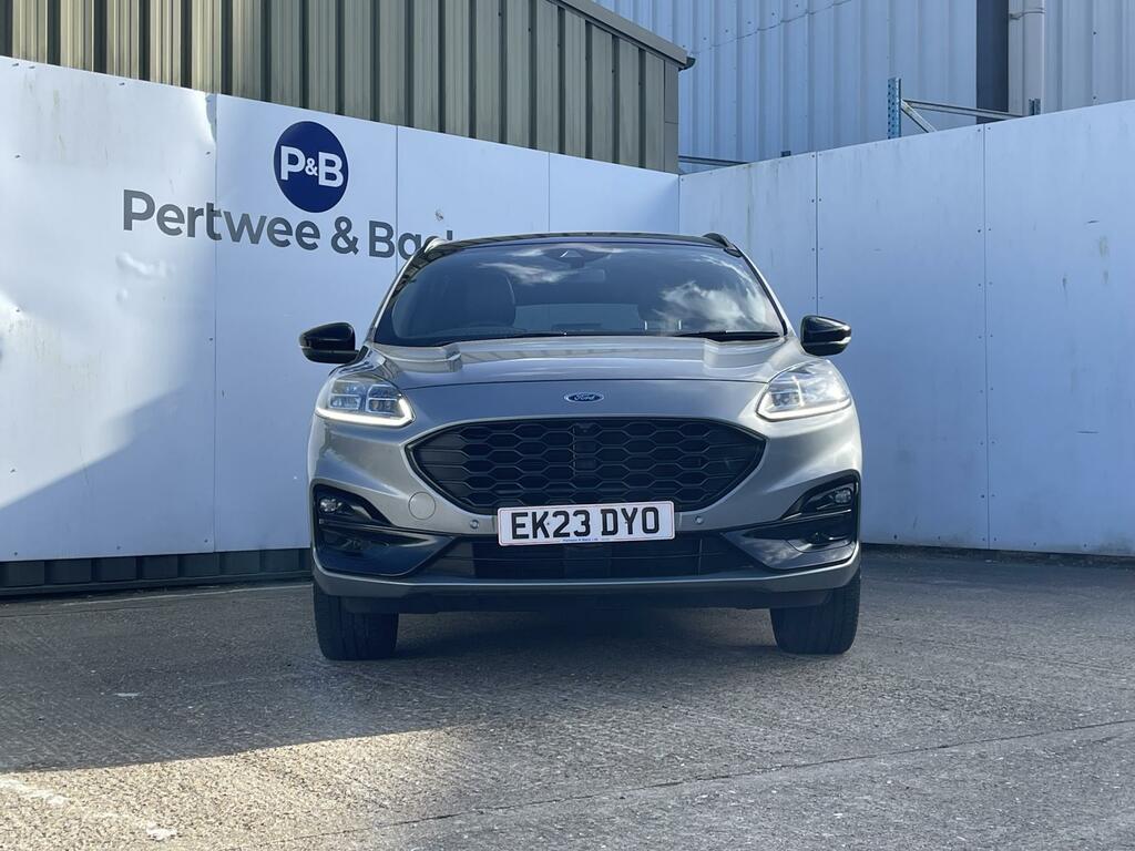 Ford Kuga 2.5 Ecoboost Duratec 14.4Kwh St-line X Suv Pet EK23DYO Silver #2