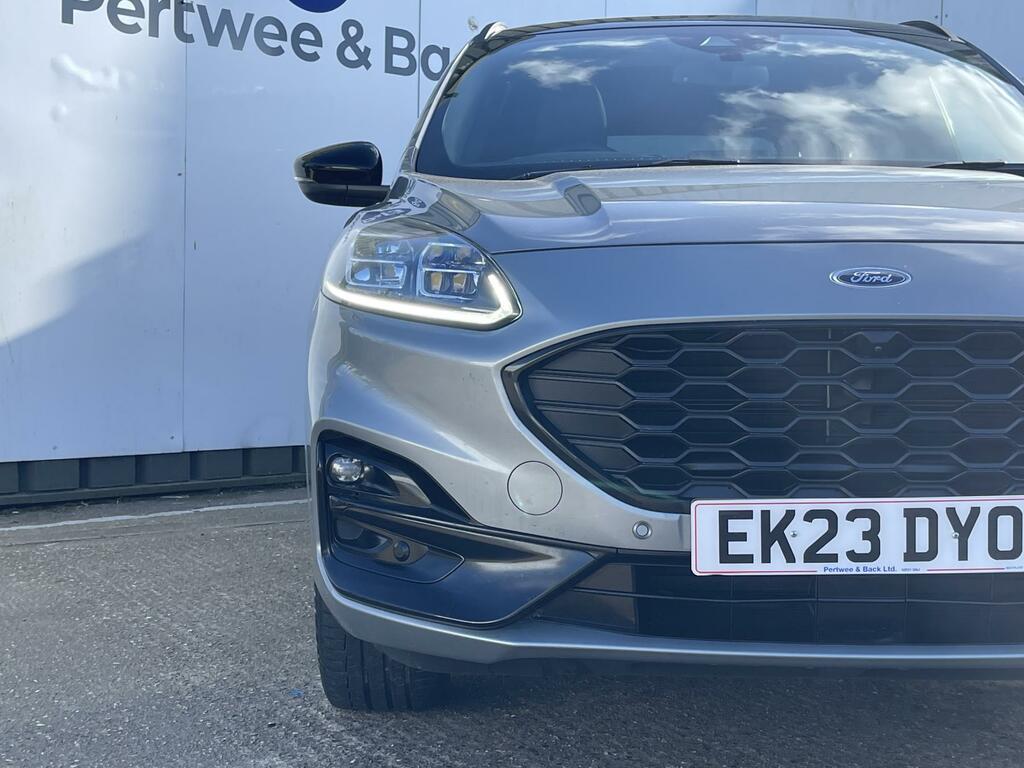 Ford Kuga 2.5 Ecoboost Duratec 14.4Kwh St-line X Suv Pet EK23DYO Silver #4