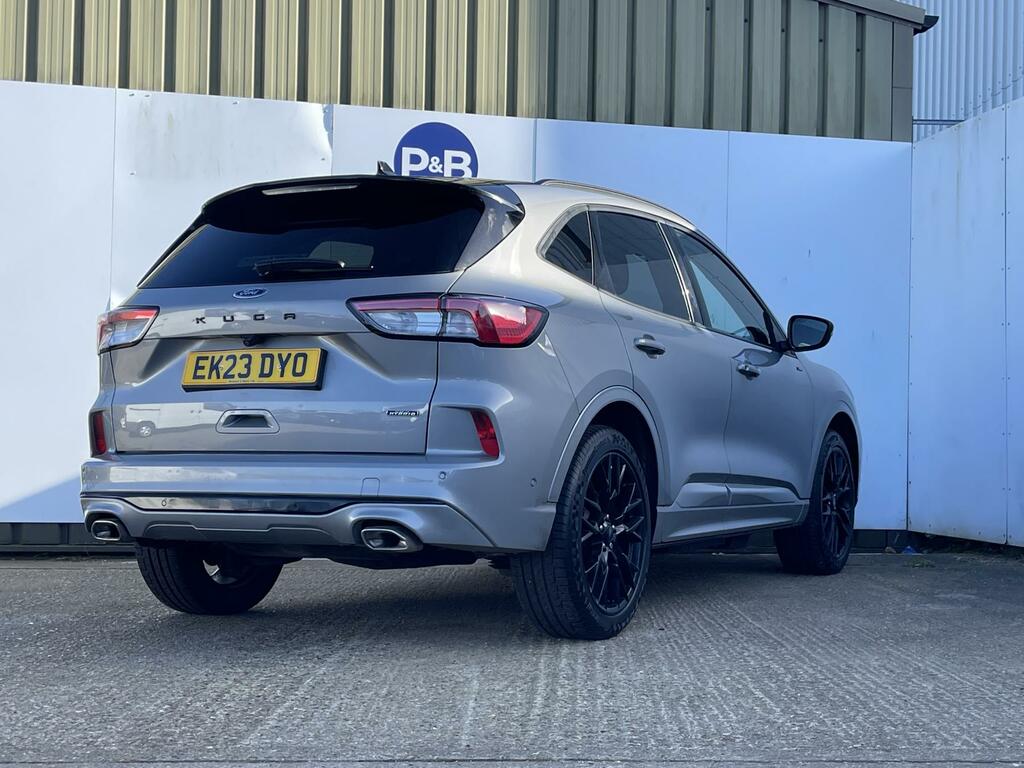Ford Kuga 2.5 Ecoboost Duratec 14.4Kwh St-line X Suv Pet EK23DYO Silver #6