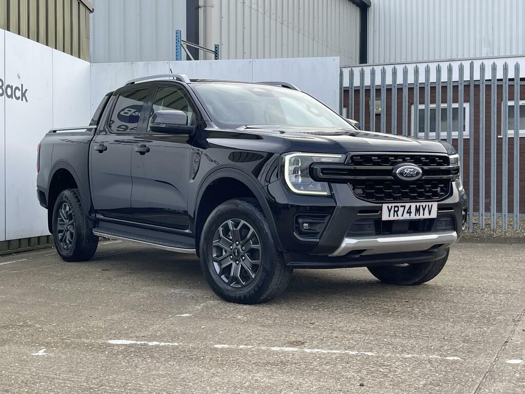 Ford Ranger 2.0 Td Ecoblue Wildtrak Pickup Double Cab Dies YR74MYV Black #3