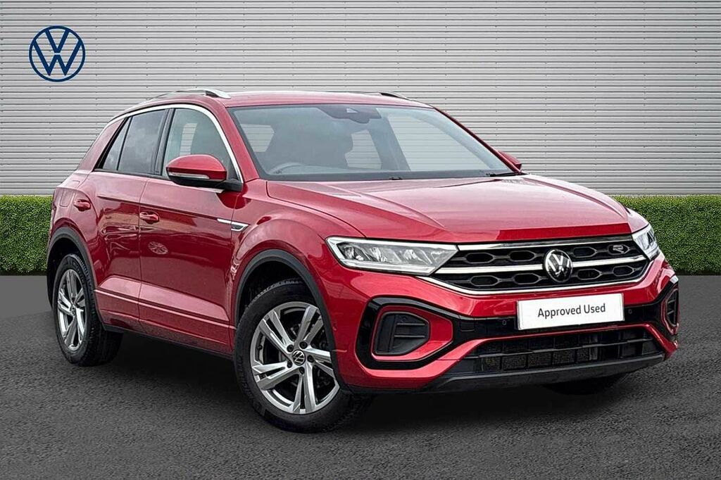 Volkswagen T-Roc 1.5 Tsi R-line Dsg Red