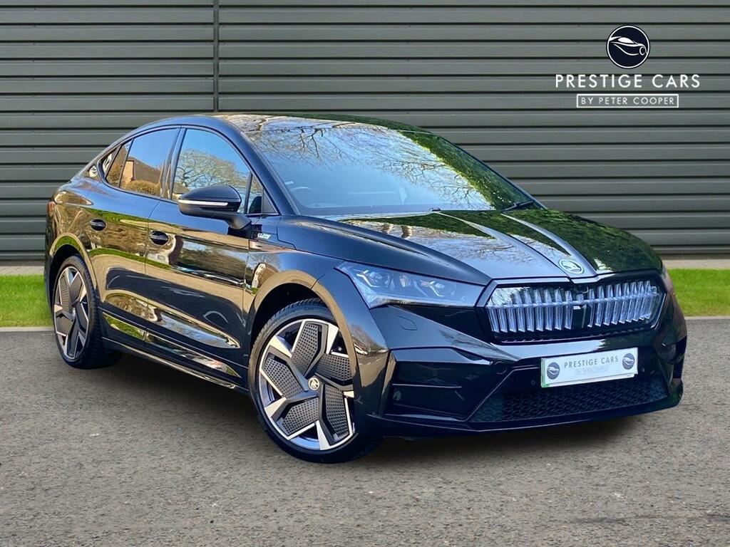 Skoda ENYAQ 82Kwh Vrs Coupe 4Wd Dc135kw Black