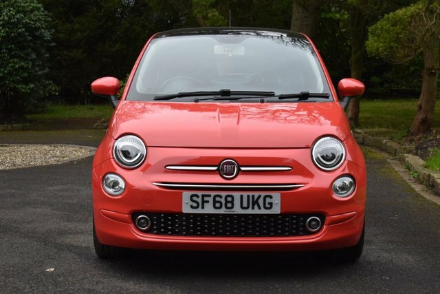 Fiat 500 1.2 Lounge Hatchback Euro 6 S S SF68UKG Pink #3