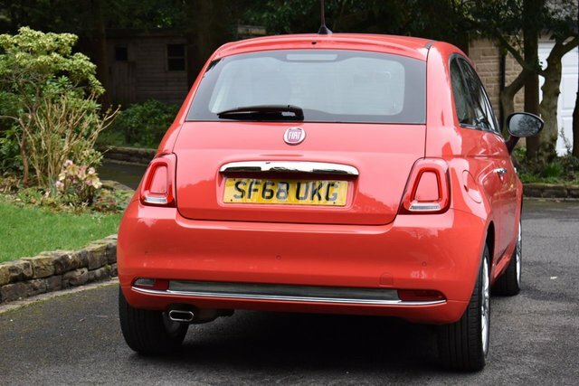 Fiat 500 1.2 Lounge Hatchback Euro 6 S S SF68UKG Pink #4