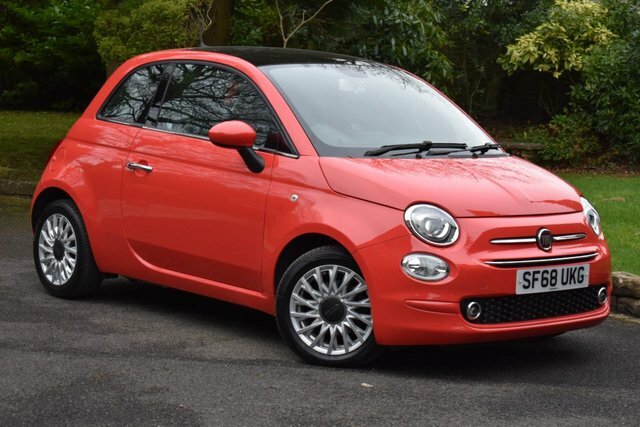 Fiat 500 1.2 Lounge Hatchback Euro 6 S S Pink