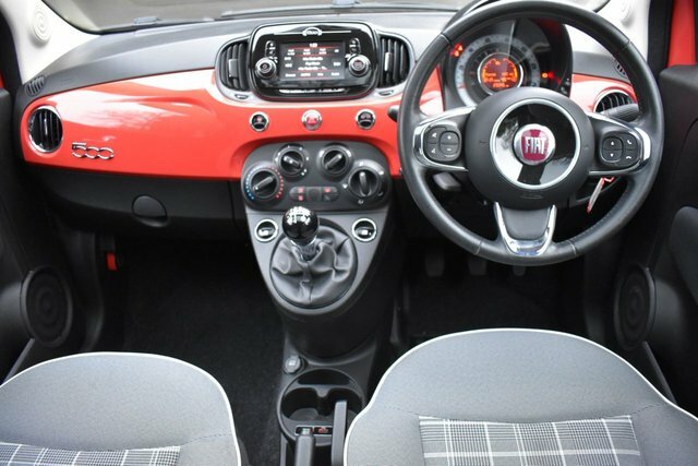 Fiat 500 1.2 Lounge Hatchback Euro 6 S S SF68UKG Pink #5