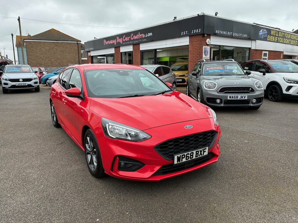 Ford Focus St-line 1.0 Ecoboost 125 6 Red