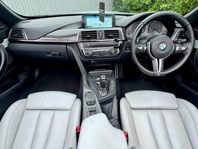BMW M4 2017 3.0 Biturbo Competition Convertible Petro HK66EVJ Blue #3