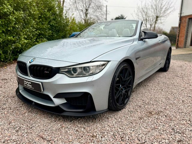 BMW M4 2017 3.0 Biturbo Competition Convertible Petro HK66EVJ Blue #6