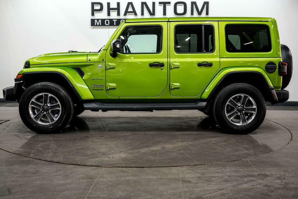 Jeep Wrangler 2.0 Gme Sahara 4Wd Euro 6 Ss WP69NKE Green #3
