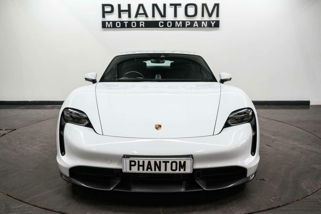 Porsche Taycan Performance Plus 93.4Kwh Turbo S 4Wd  White #5