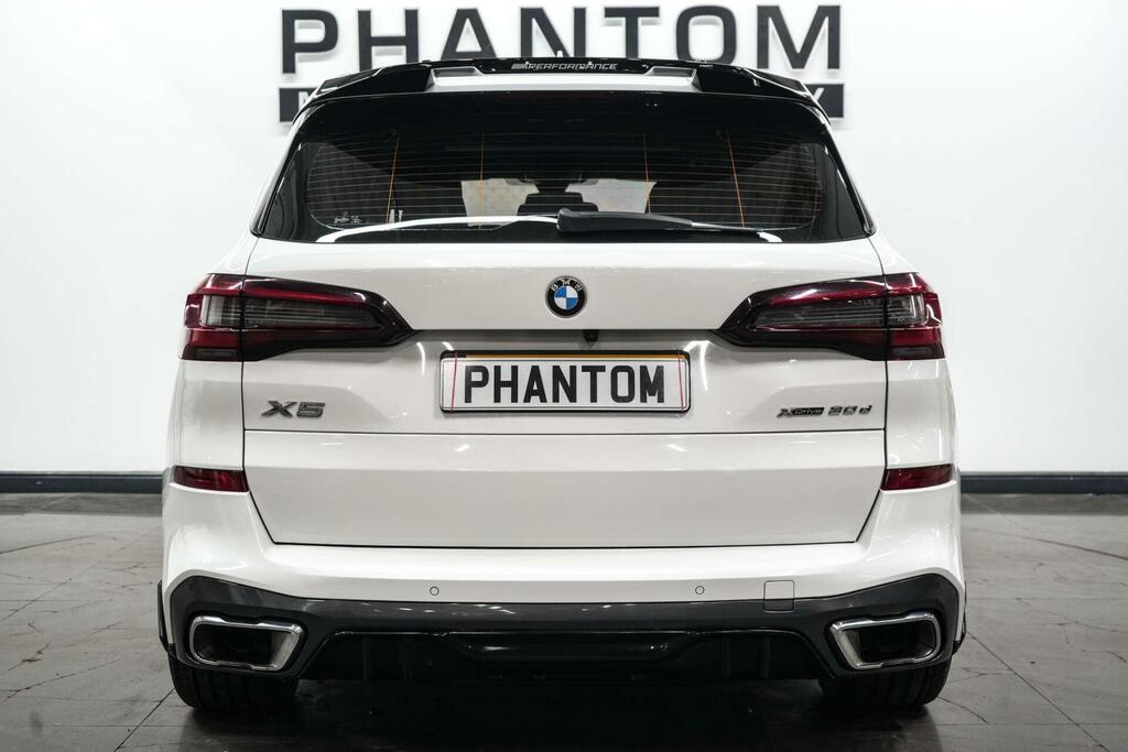 BMW X5 3.0 30D Mht M Sport Xdrive Euro 6 Ss SN72NVO White #4