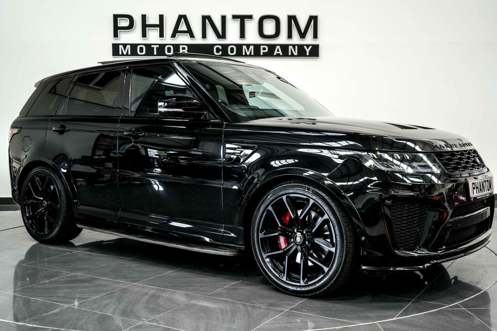 Land Rover Range Rover Sport 5.0 P575 V8 Svr Suv 4Wd Euro 6 S Black