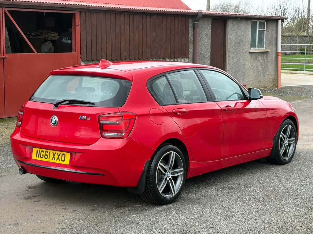 BMW 1 Series 116D Sport DG55KAG Red #6