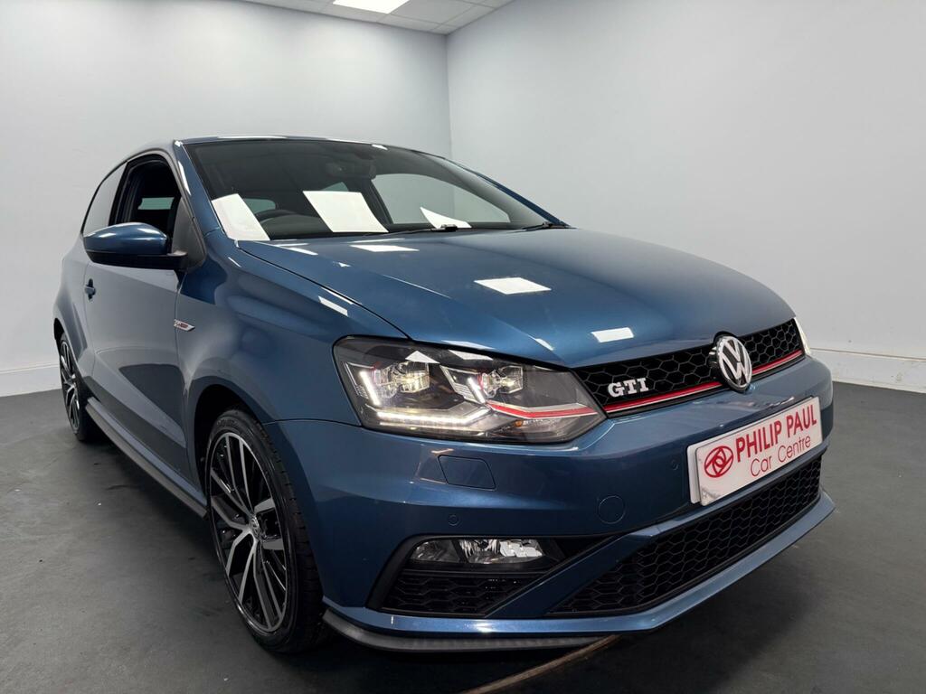 Volkswagen Polo 1.8 Tsi Gti Dsg Blue #5