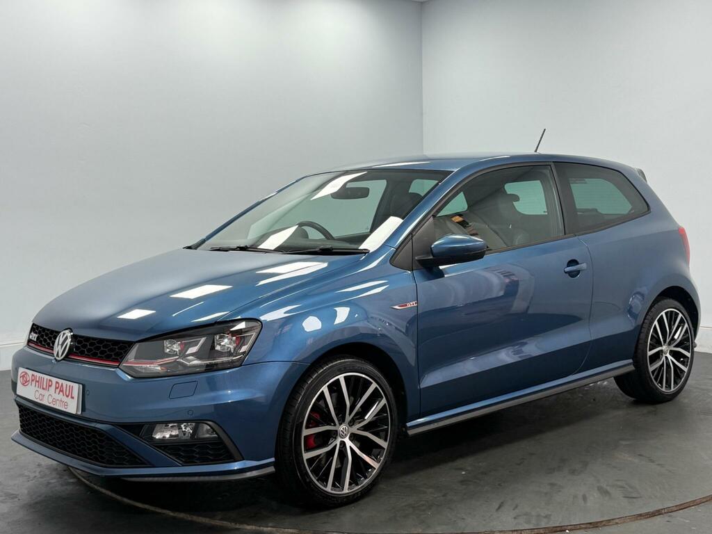 Volkswagen Polo 1.8 Tsi Gti Dsg Blue #3