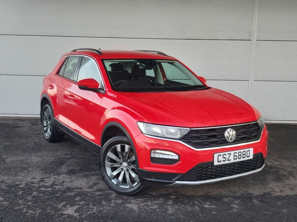 Volkswagen T-Roc 1.0 Tsi Se 115 Bhp Red