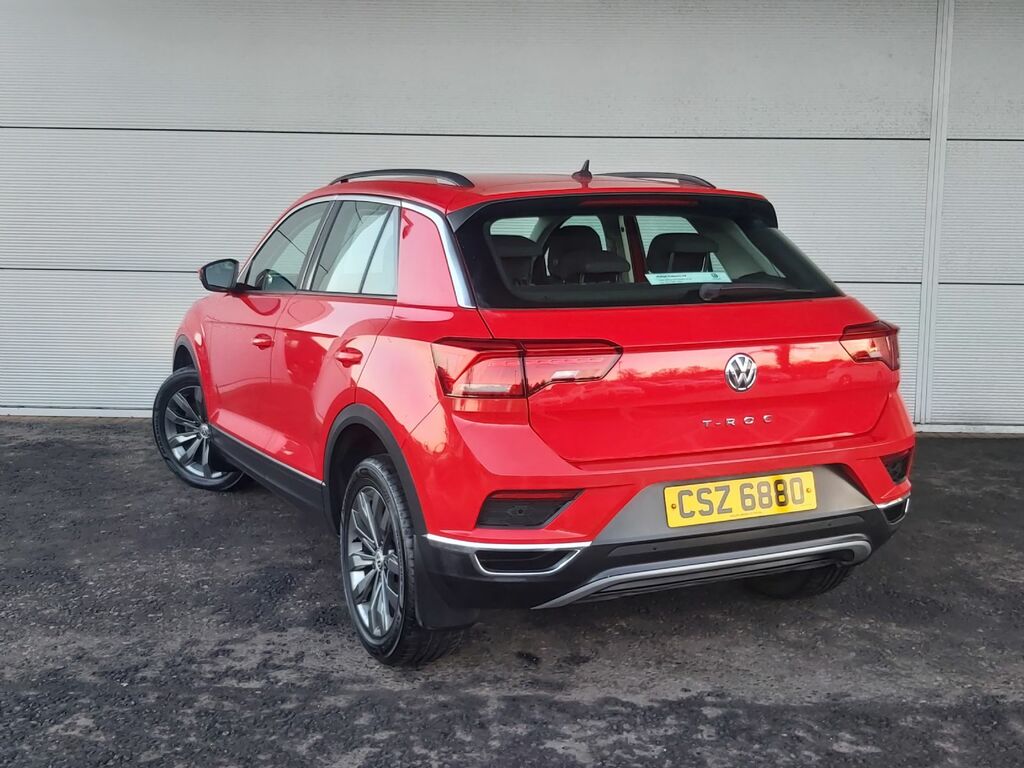 Volkswagen T-Roc 1.0 Tsi Se 115 Bhp CSZ6880 Red #5