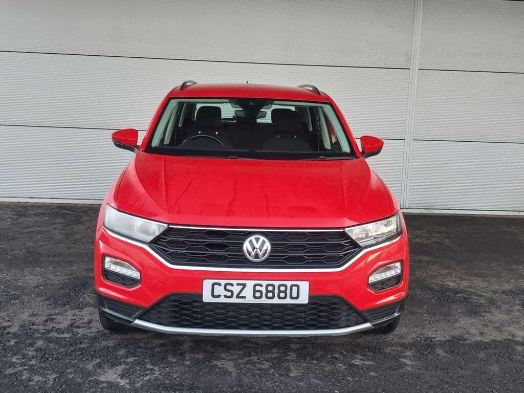 Volkswagen T-Roc 1.0 Tsi Se 115 Bhp CSZ6880 Red #2