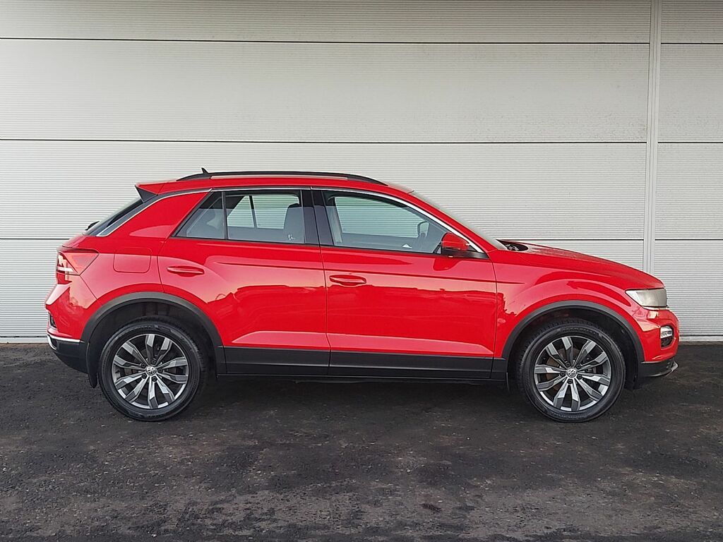 Volkswagen T-Roc 1.0 Tsi Se 115 Bhp CSZ6880 Red #3