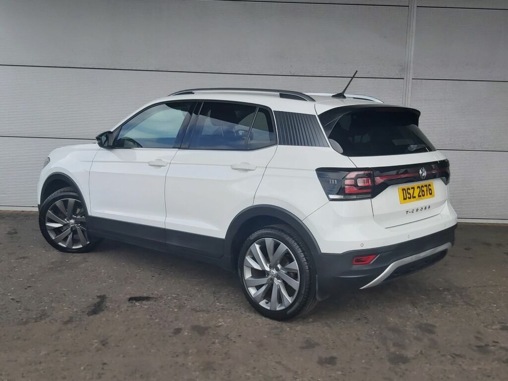 Volkswagen T-Cross 1.0 Tsi First Edition 115 Bhp DSZ2676 White #5