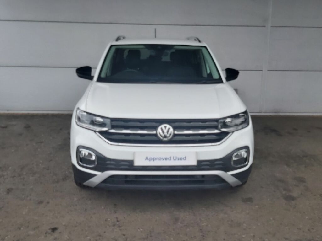 Volkswagen T-Cross 1.0 Tsi First Edition 115 Bhp DSZ2676 White #2