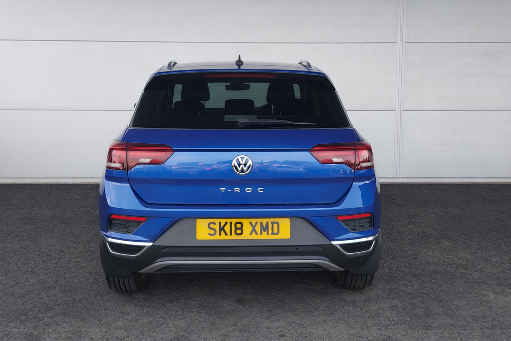 Volkswagen T-Roc 1.5 Tsi Sel 150 Bhp SK18XMD Blue #4
