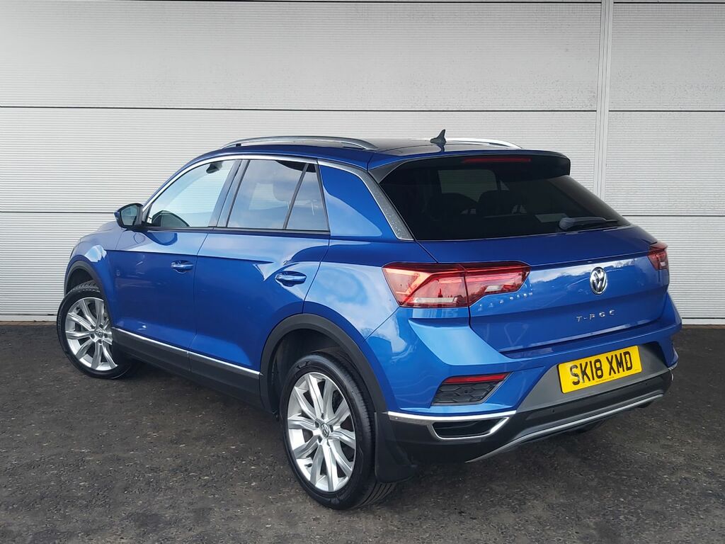Volkswagen T-Roc 1.5 Tsi Sel 150 Bhp SK18XMD Blue #5