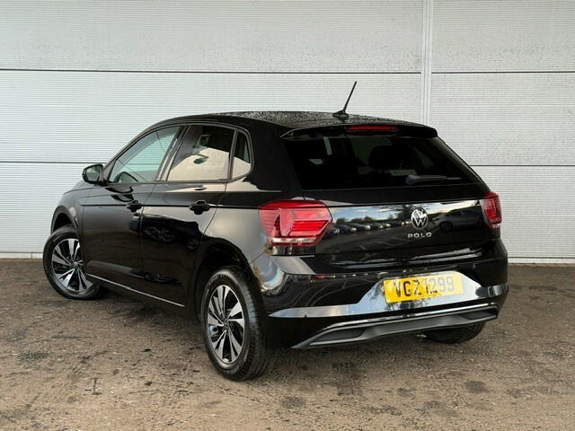 Volkswagen Polo 1.0 Tsi Match 95 Bhp Dsg VGZ1299 Black #5