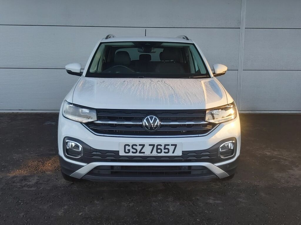 Volkswagen T-Cross 1.0 Tsi Sel 110 Bhp GSZ7657 White #2
