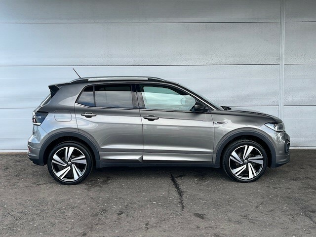 Volkswagen T-Cross 1.0 Tsi R Line 110 Bhp FSZ2382 Grey #3